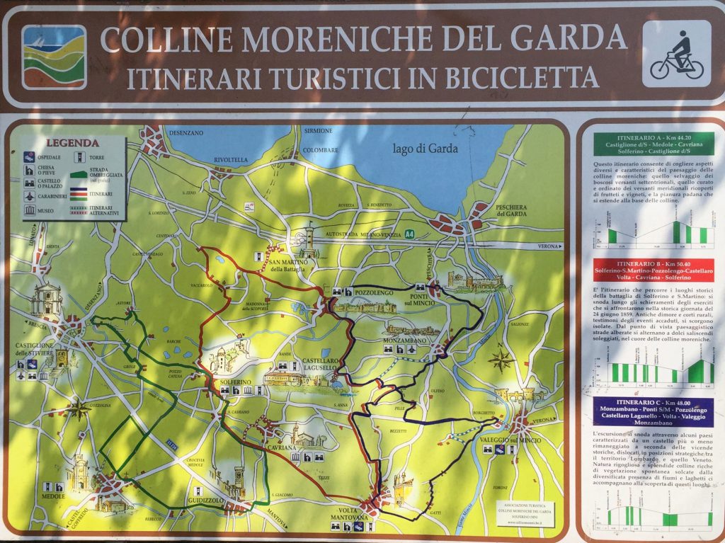 Rennradtouren südlich des Gardasees