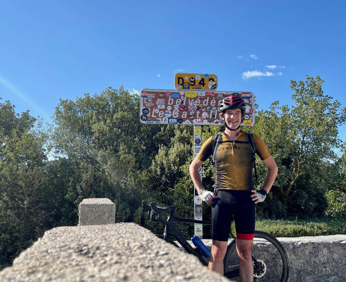 Erster Höhepunkt am Aussichtspunkt Les Gorges de la Nesque