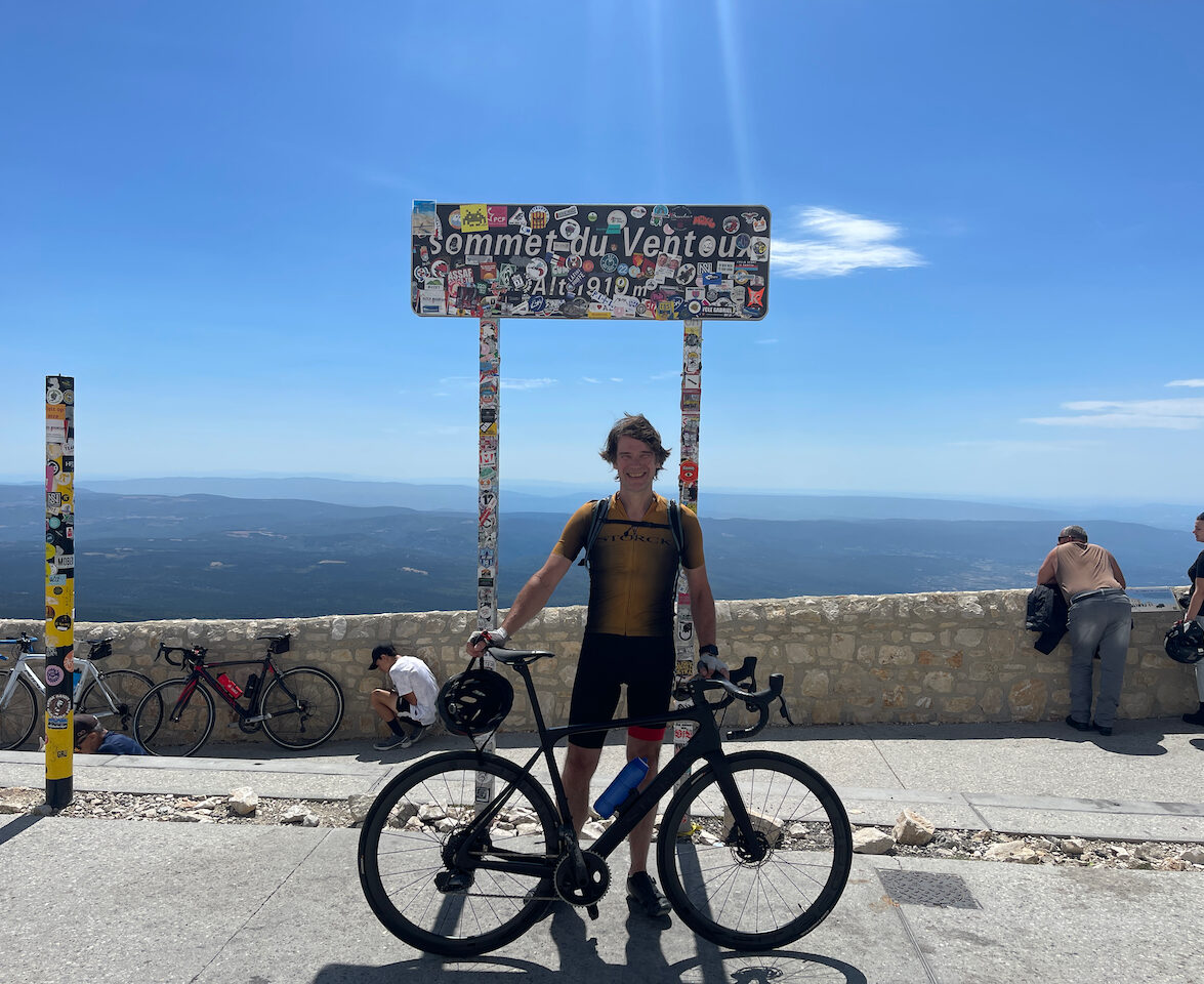 Tolle Aussicht in die Provence auf dem Mt Ventoux