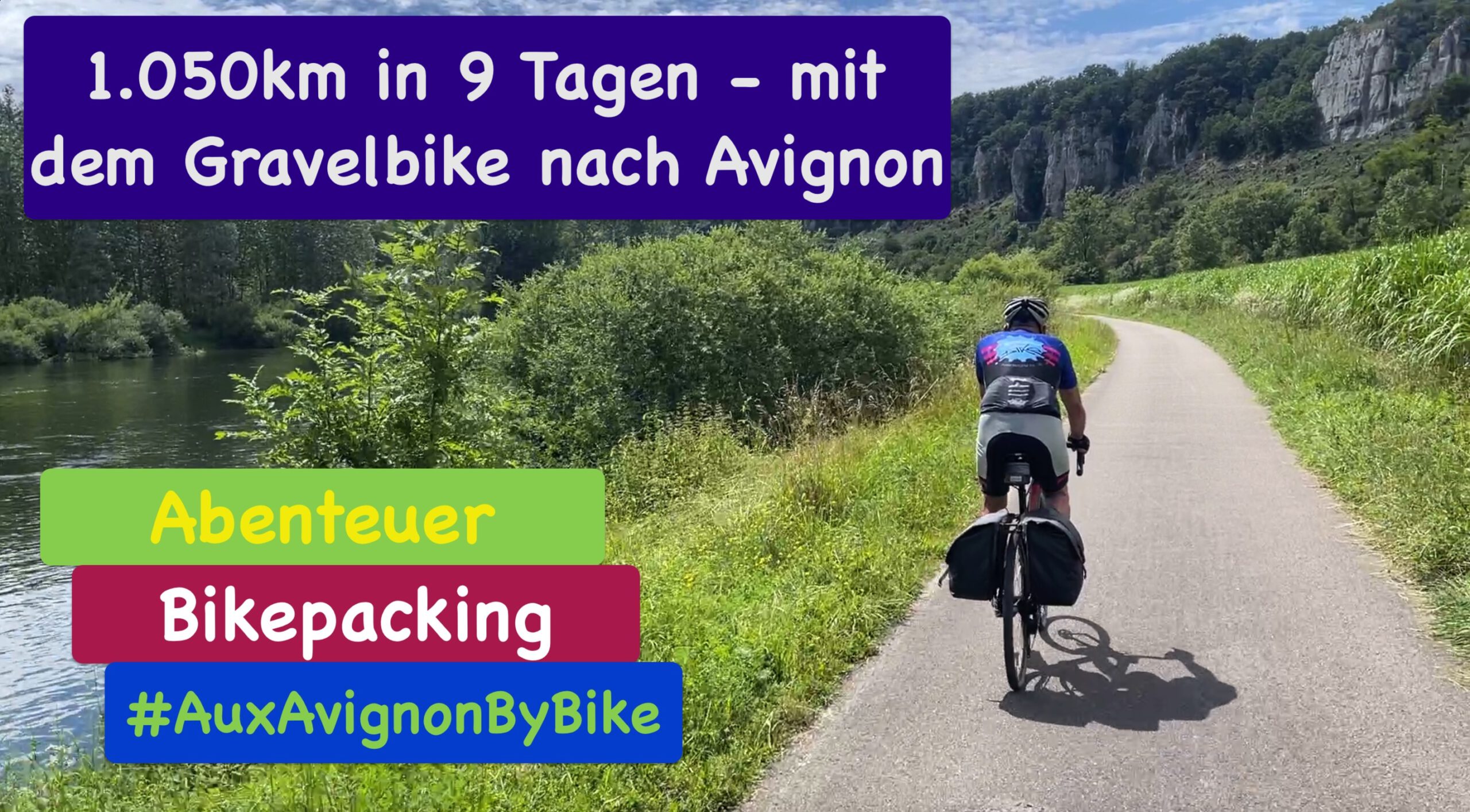 AuxAvignonByBike – Mit dem Rad nach Avignon